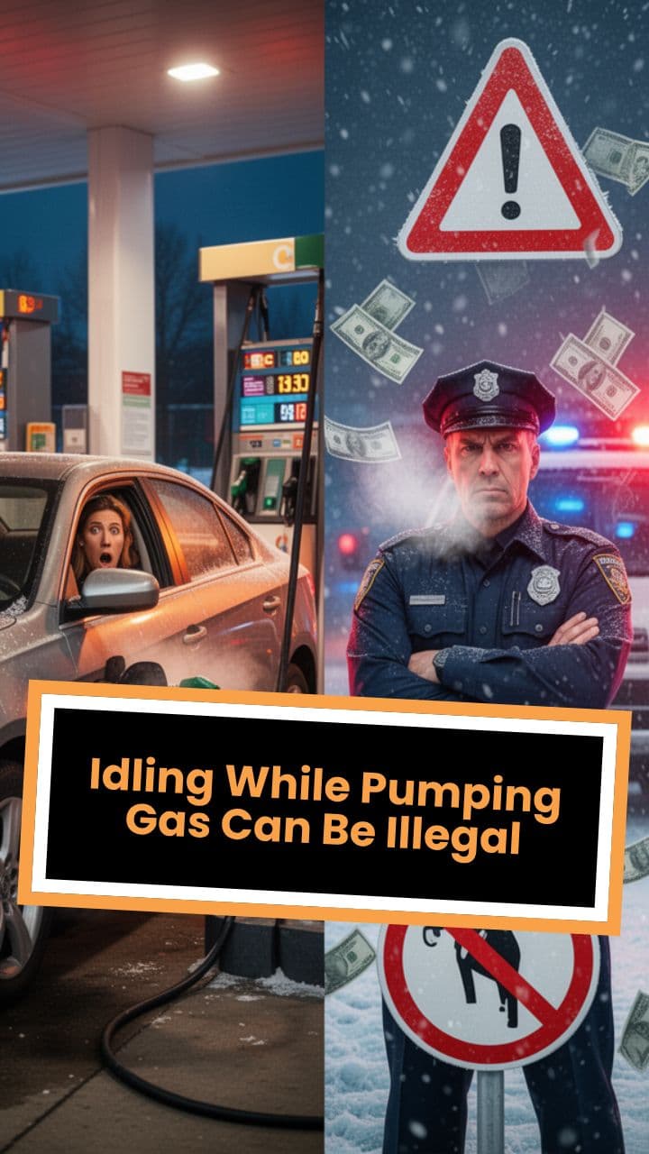 Idling While Pumping Gas Can Be Illegal