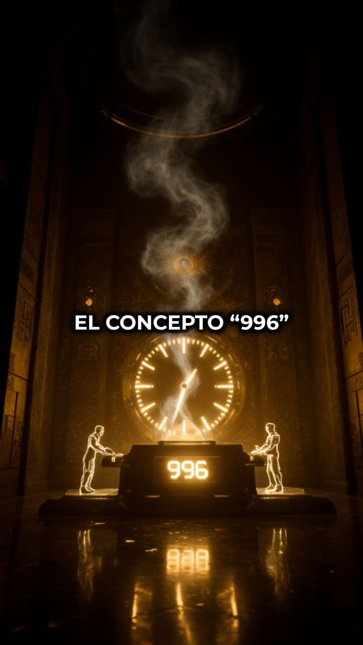 La mentalidad 996 y su impacto global