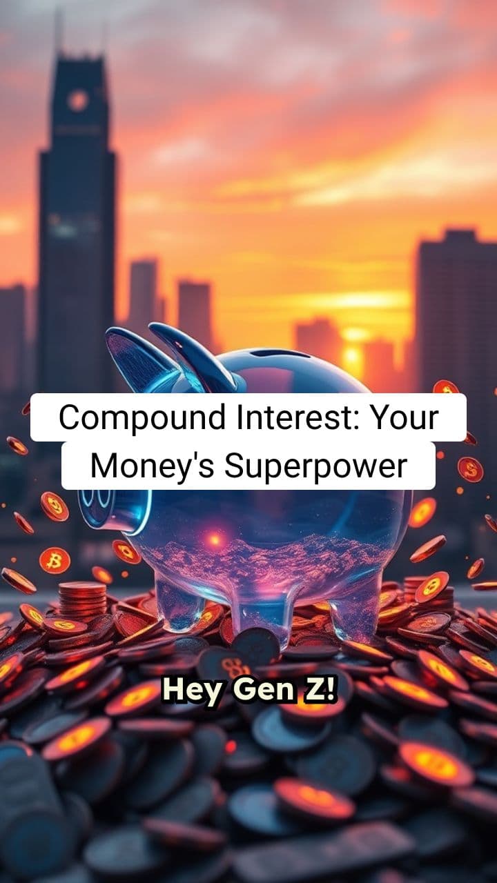 Compound Interest for Gen Z: Unlock Your Money's Superpower!