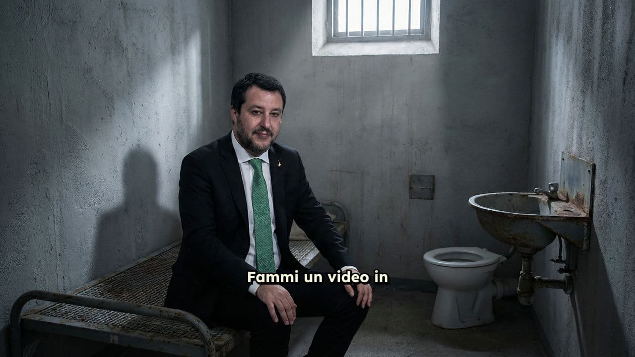 Salvini in Cella: Un Video Immaginario