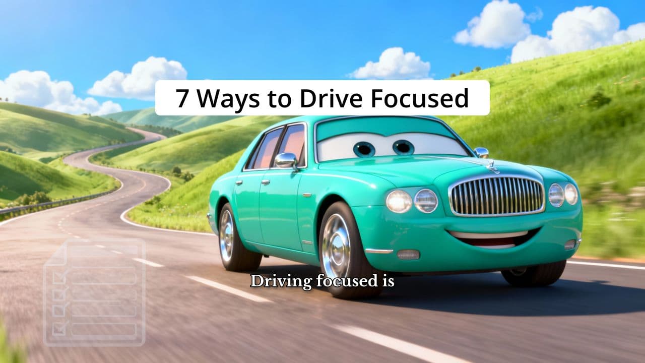 7 Ways to Drive Focused