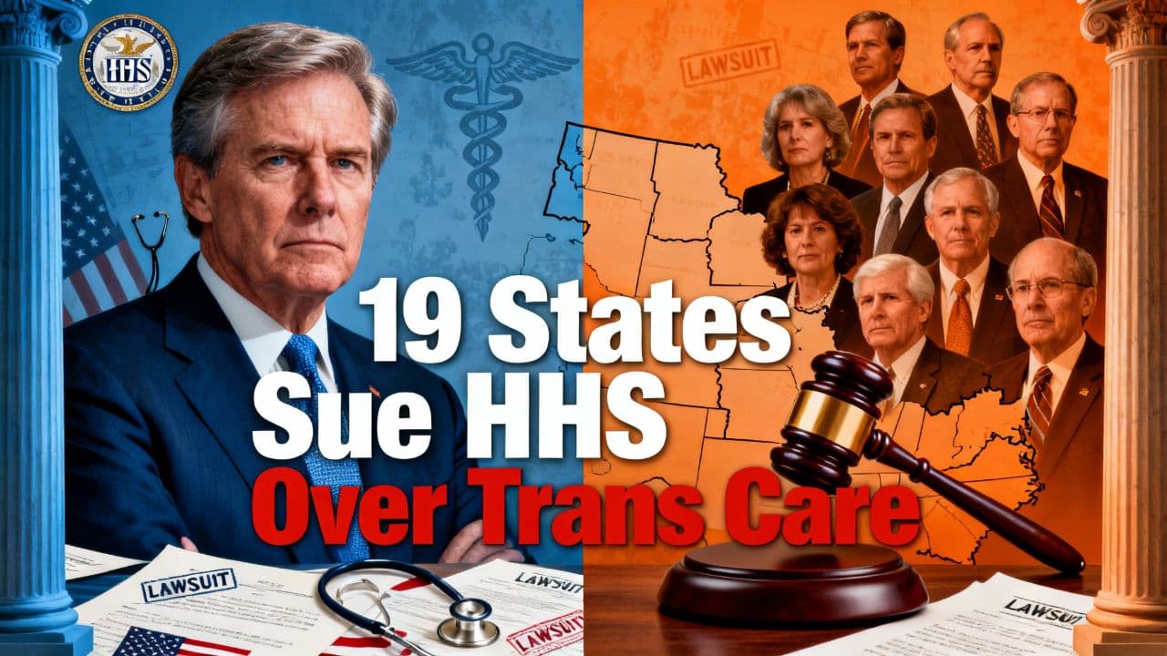 19 States Sue HHS Over Trans Care