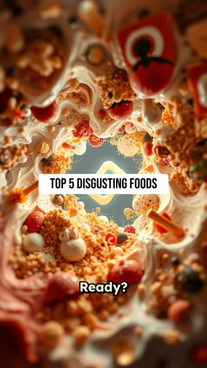 Top 5 Disgusting Foods