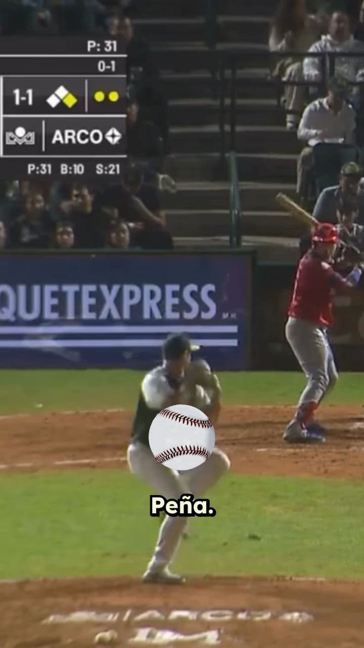 Batazo de Ramiro Peña le da la ventaja a Mazatlán