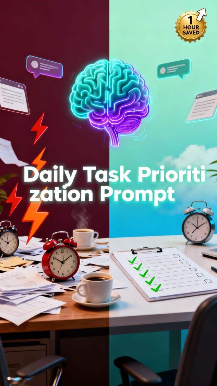 Daily Task Prioritization Prompt