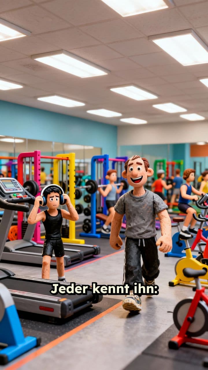 Der Typ im Gym