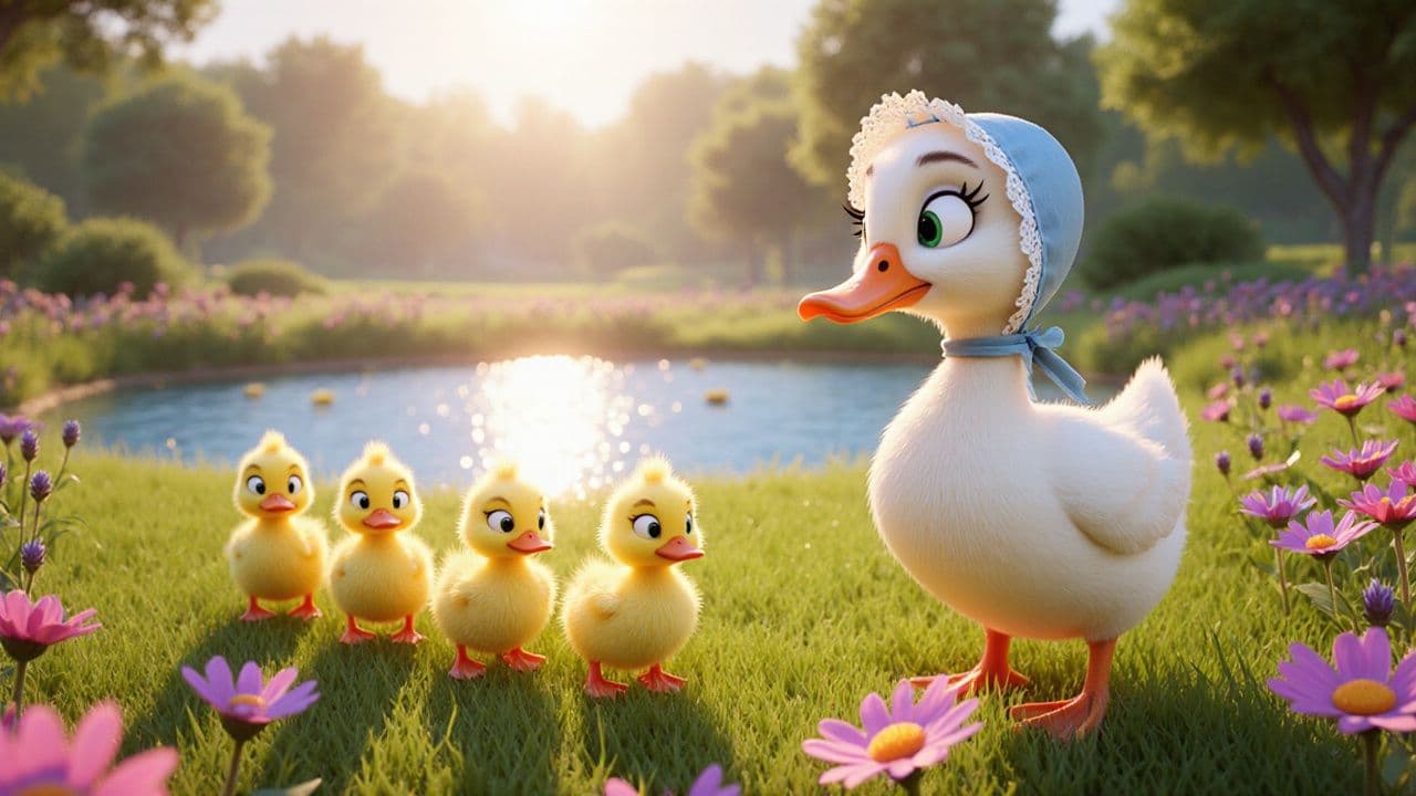 Five Little Ducks Went Out One Day