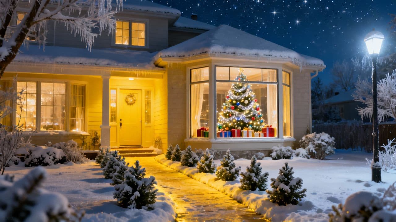 Julens magi för katten Lasagne