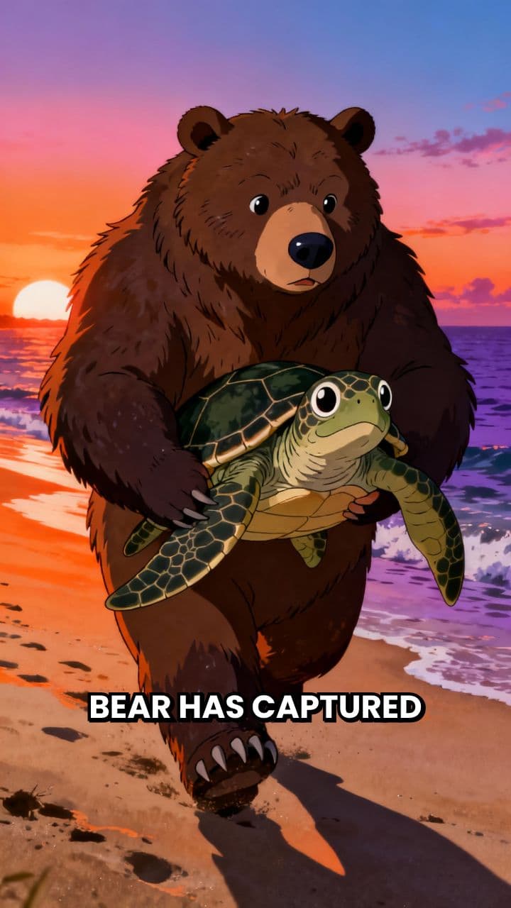 Bear, Turtle, and Pirate Treasure Adventure