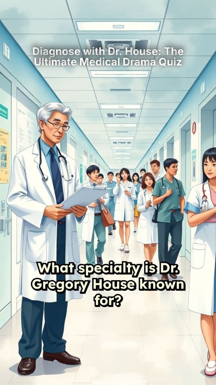 Diagnose with Dr. House: The Ultimate Medical Drama Quiz