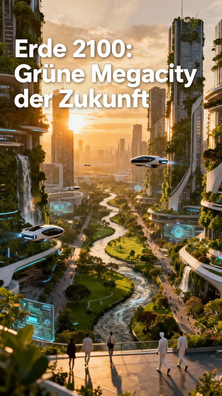 Erde 2100: Grüne Megacity der Zukunft