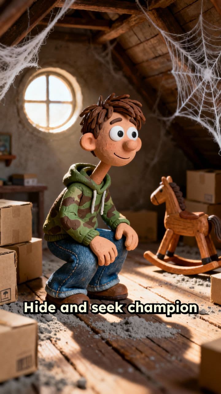 Attic Hideout Meets SWAT Briefing