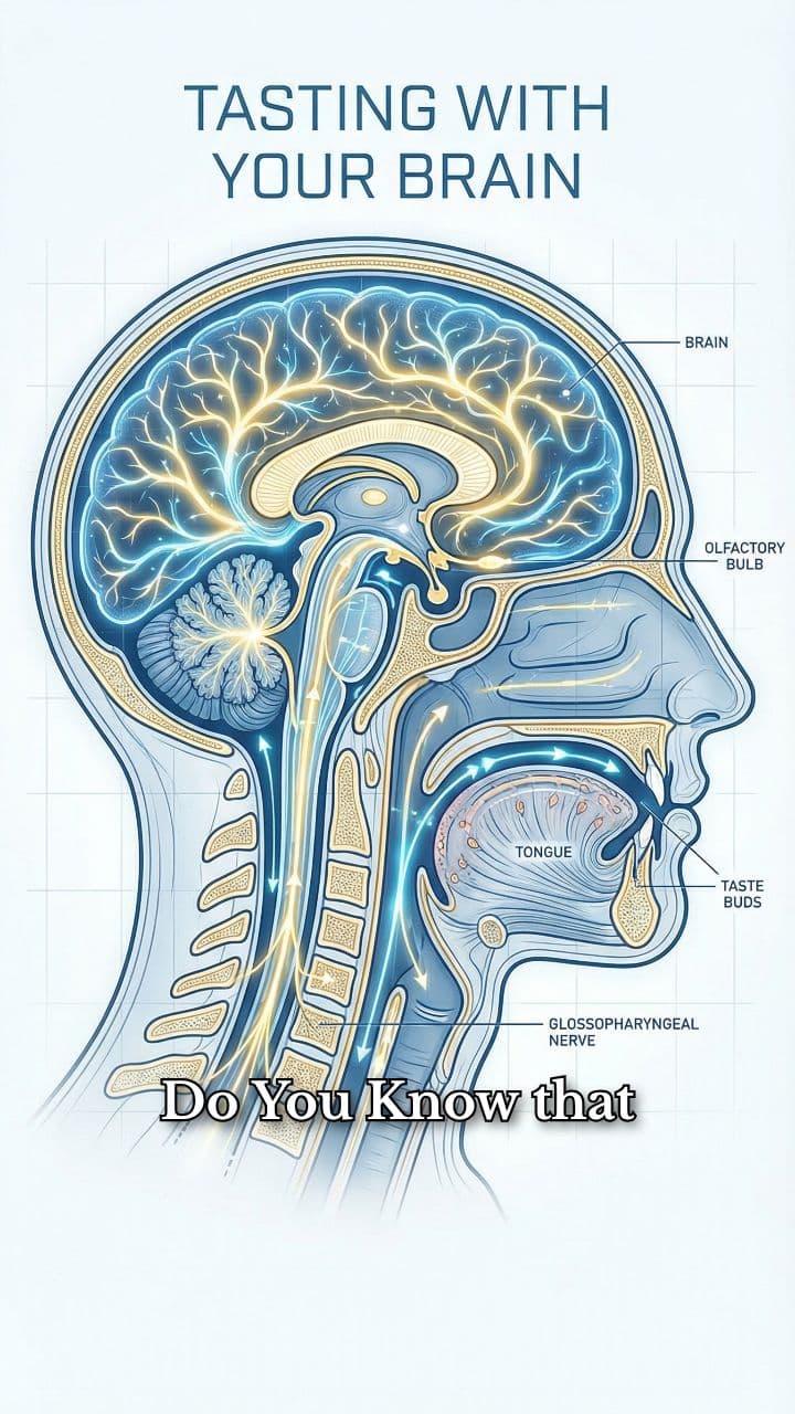 Your Brain, Not Tongue, Tastes Food