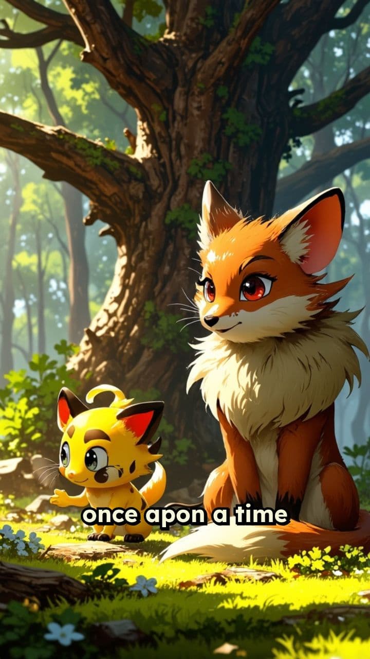 Pikachu and Eevee Best Friends