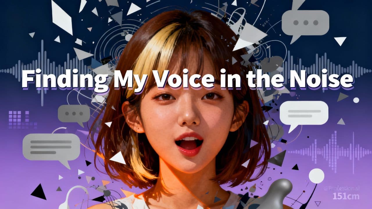 Finding My Voice in the Noise