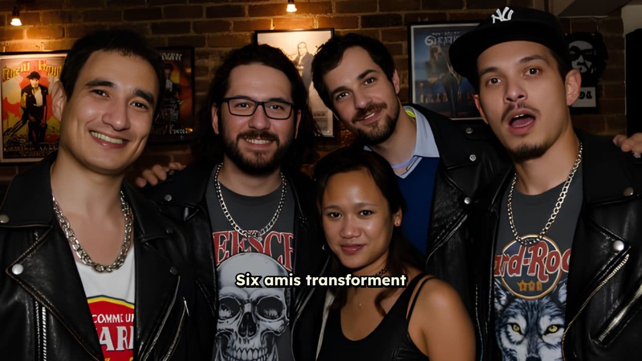 Arène de métal entre amis