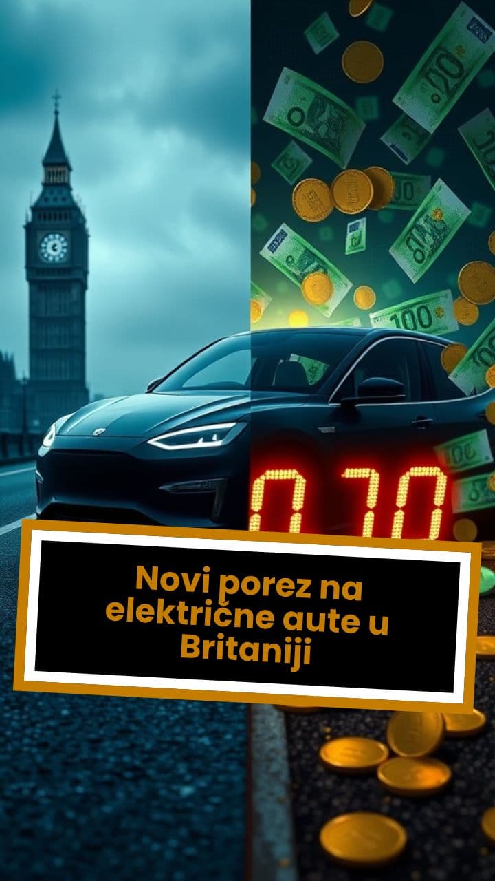 Novi porez na električne aute u Britaniji