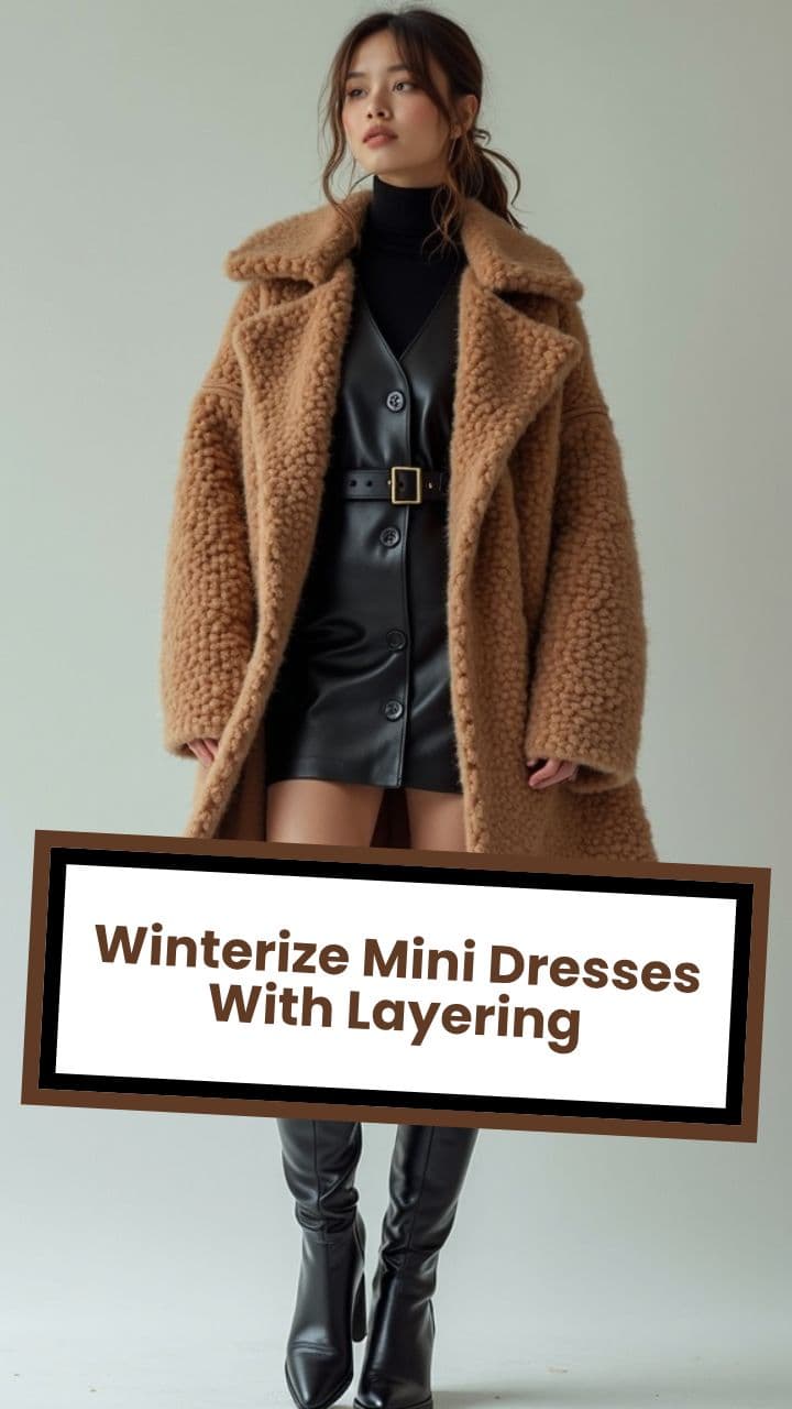 Winter-Ready Mini Dresses: Styling Tips to Keep You Warm and Stylish
