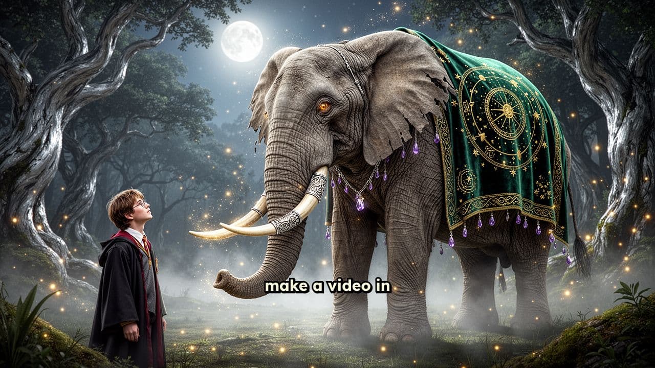 Harry Potter Talks to an Elephant