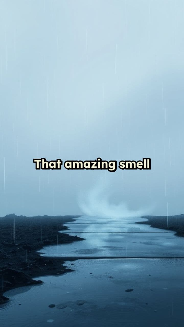 The Aroma of Rain: Petrichor Explained