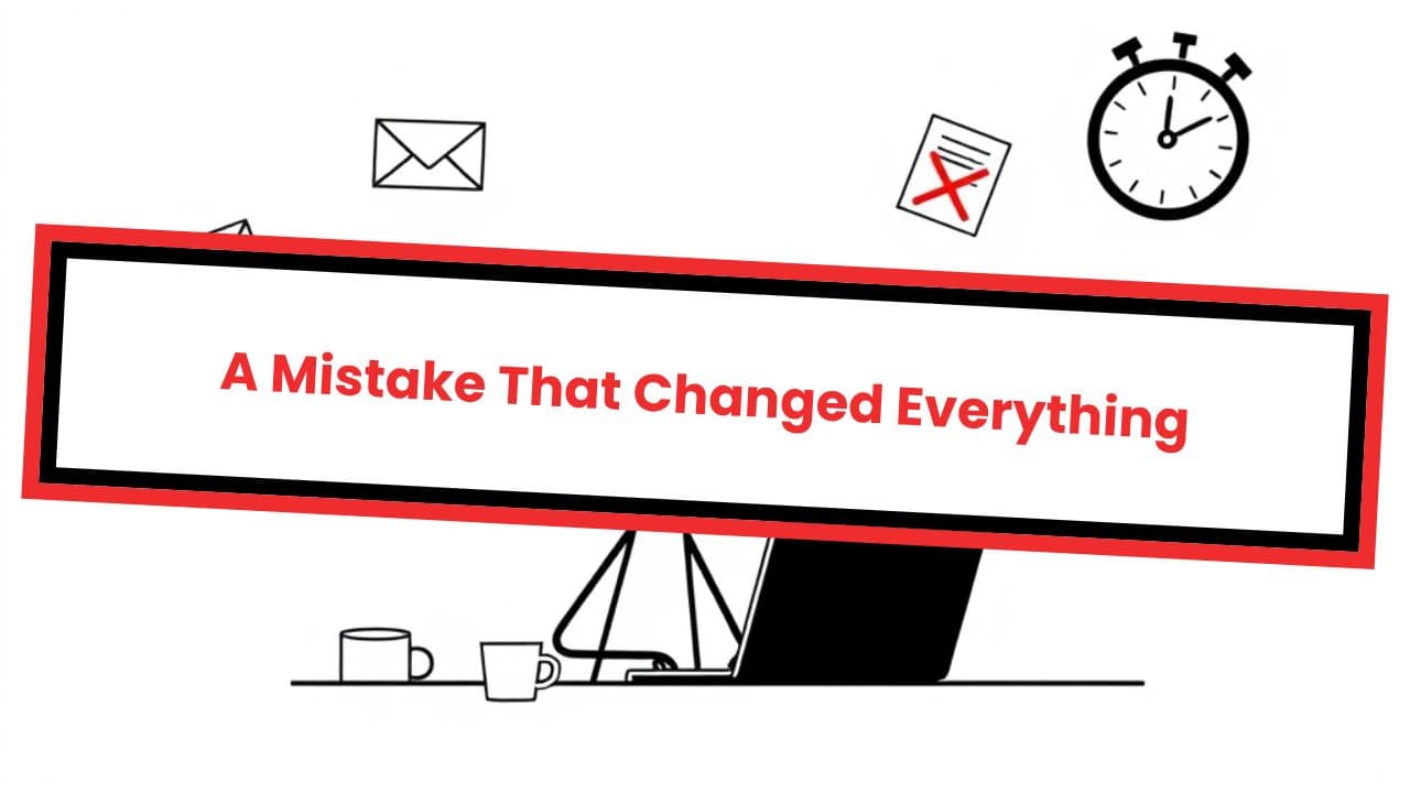 A Mistake That Changed Everything