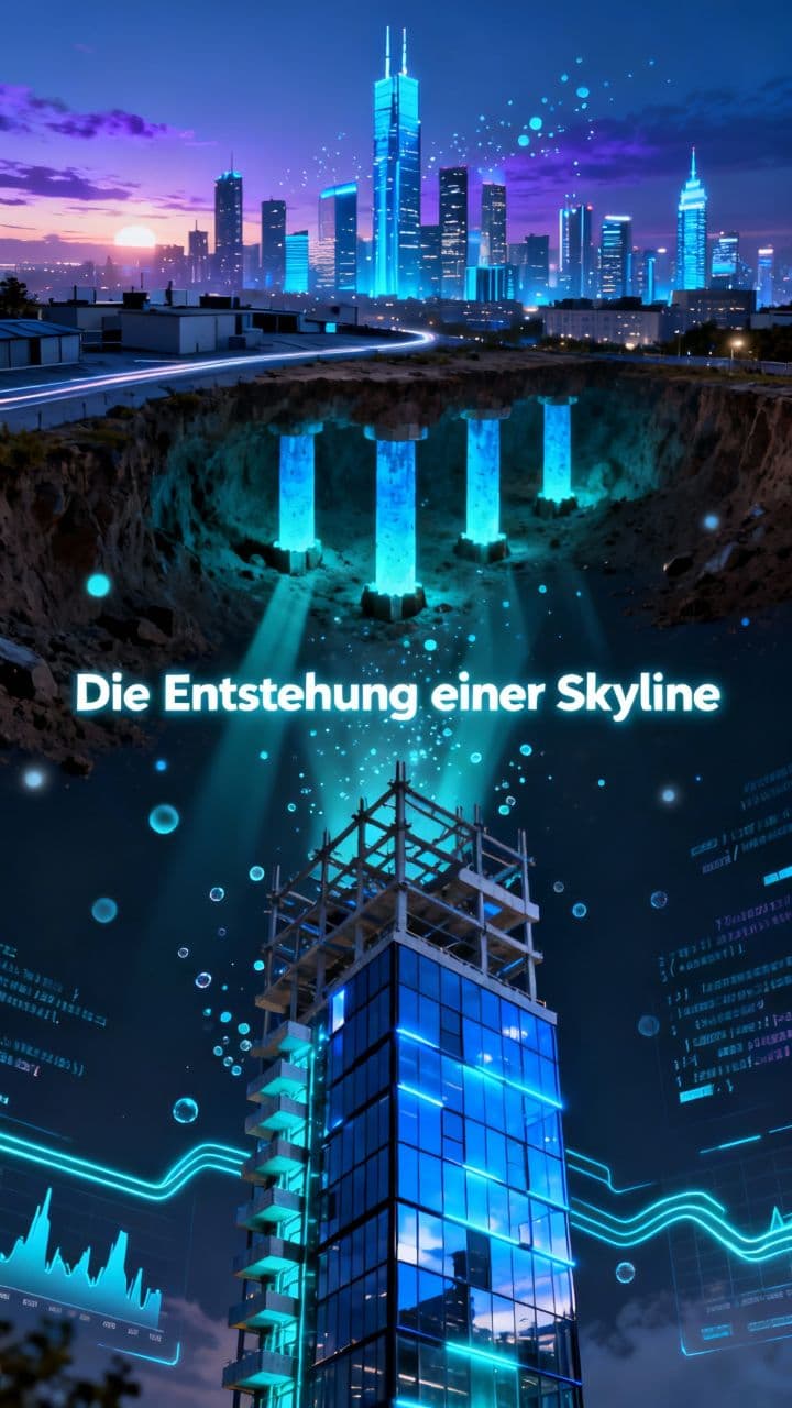 Die Entstehung einer Skyline