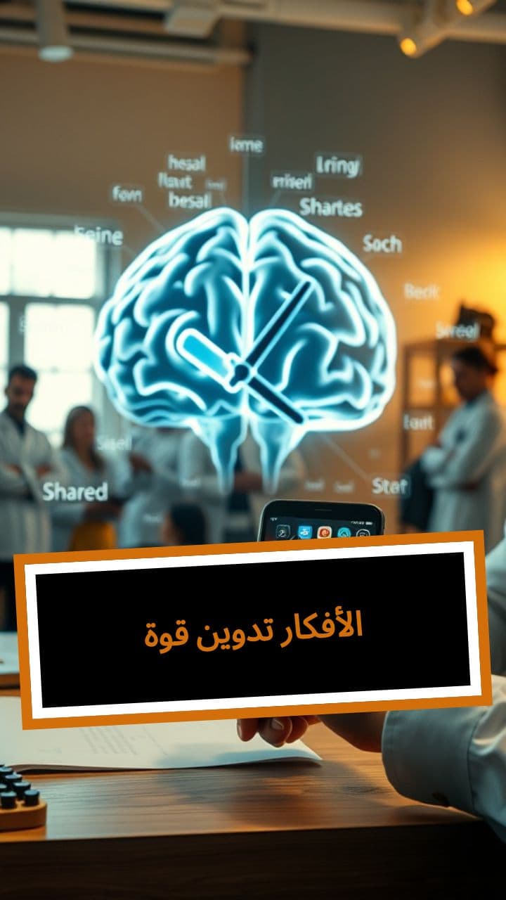 قوة تدوين الأفكار