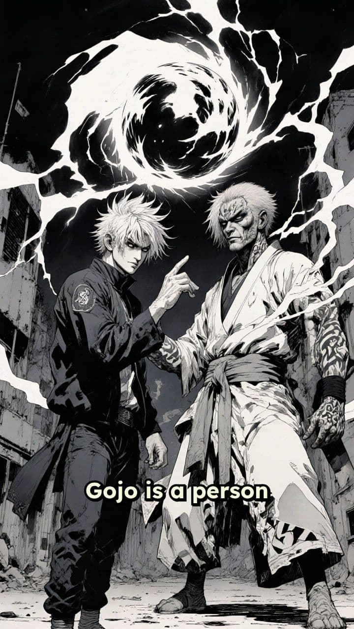 Gojo vs Sukuna Purple Magic Ball