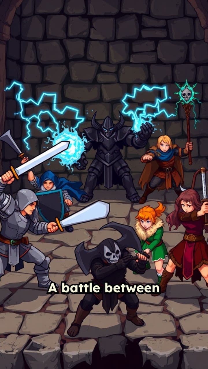 Armored Duel: Heroes vs. Evil Cleric