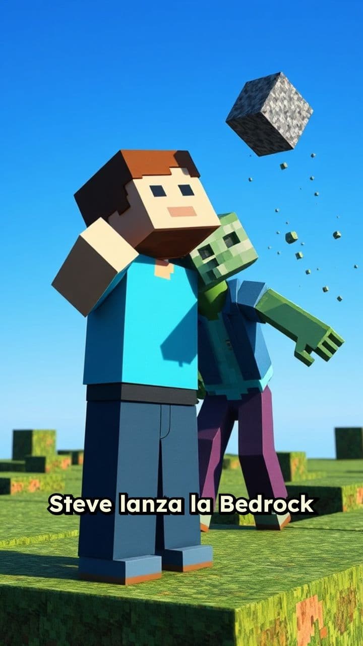 La Bedrock derrota al Zombie