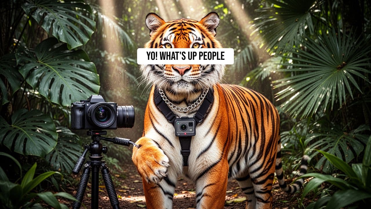 Tiger Vlogger GJ07 Adventure