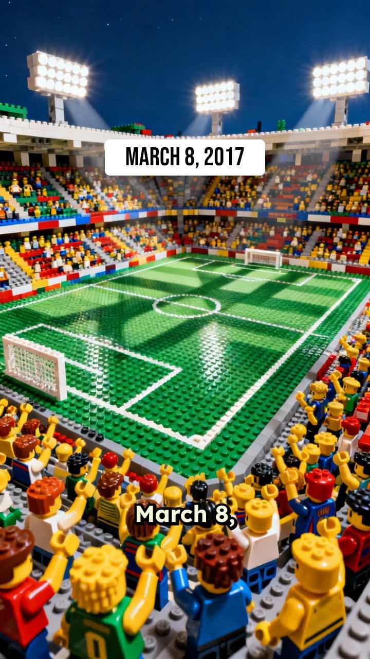 The Lego Remontada: Barcelona vs PSG