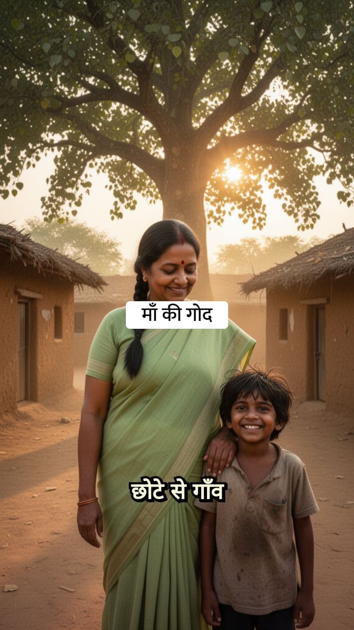 माँ की गोद