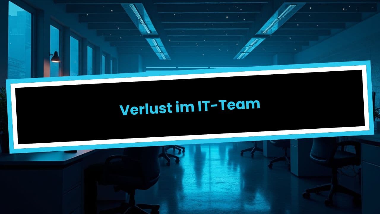 Verlust im IT-Team