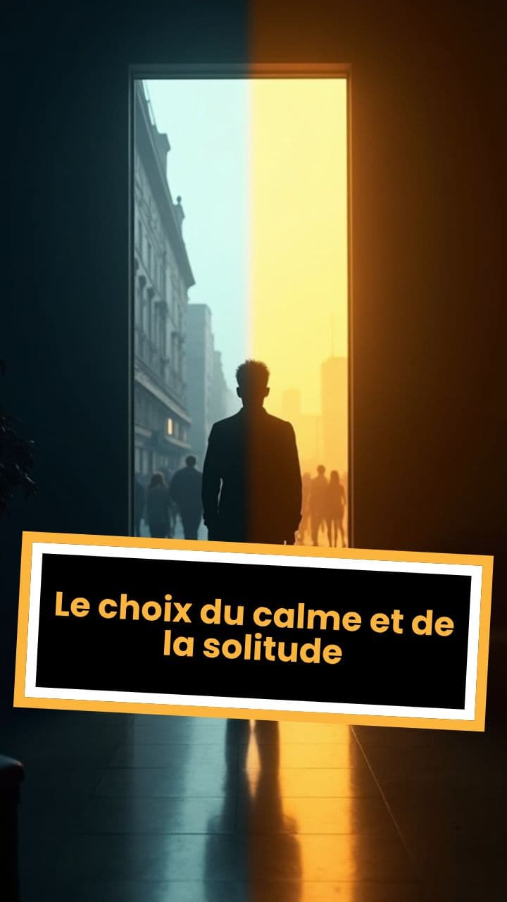 Le choix du calme et de la solitude