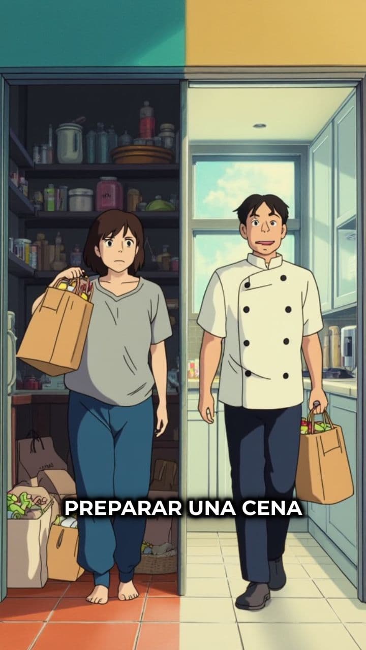 Cocina Caótica vs. Chef Profesional