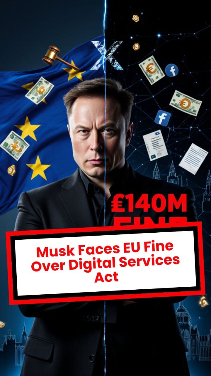 Musk Faces EU Fine Over Digital Services Act