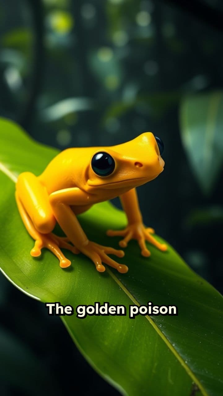 Deadly Beauty: The Golden Poison Dart Frog