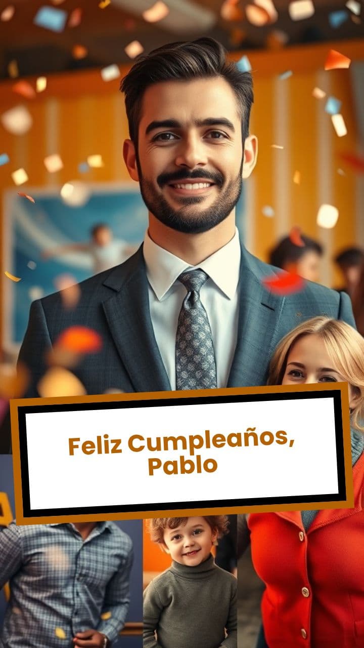Feliz Cumpleaños, Pablo