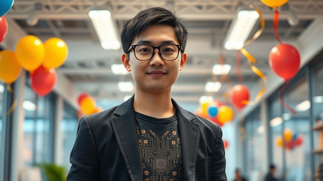 Happy Birthday, Coding Wizard Fuwei!