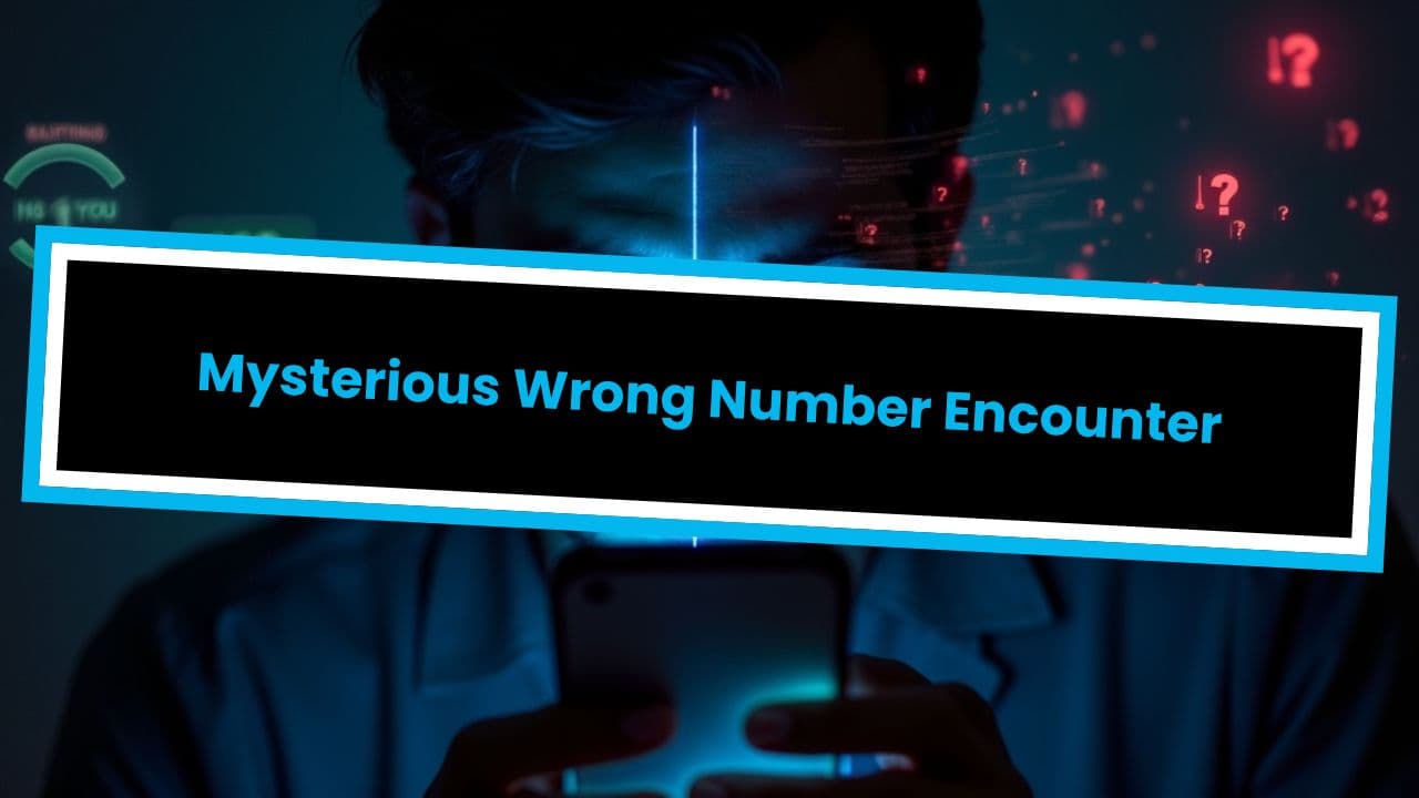 Mysterious Wrong Number Encounter