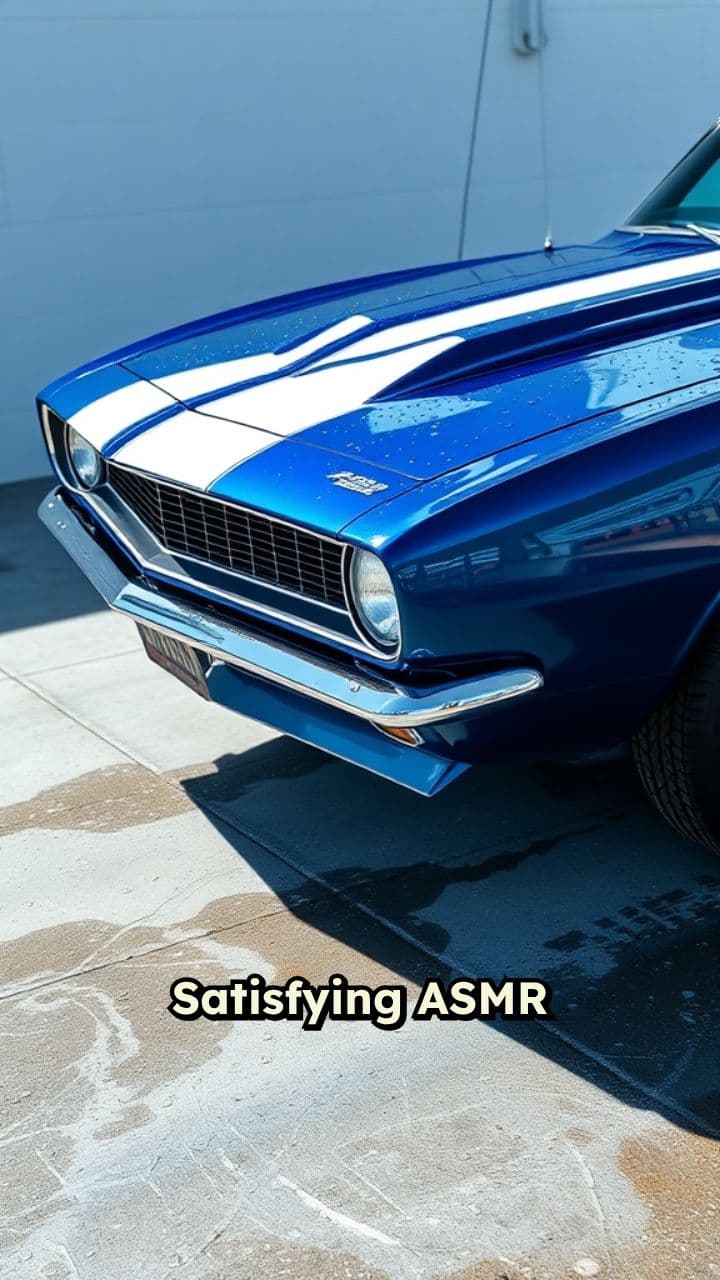 ASMR Wash: 1967 Camaro Glow-Up