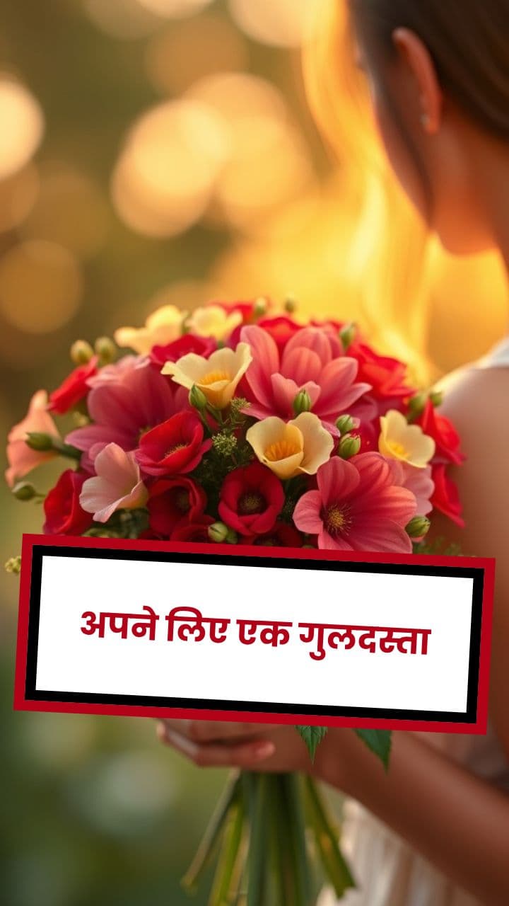 अपने लिए एक गुलदस्ता