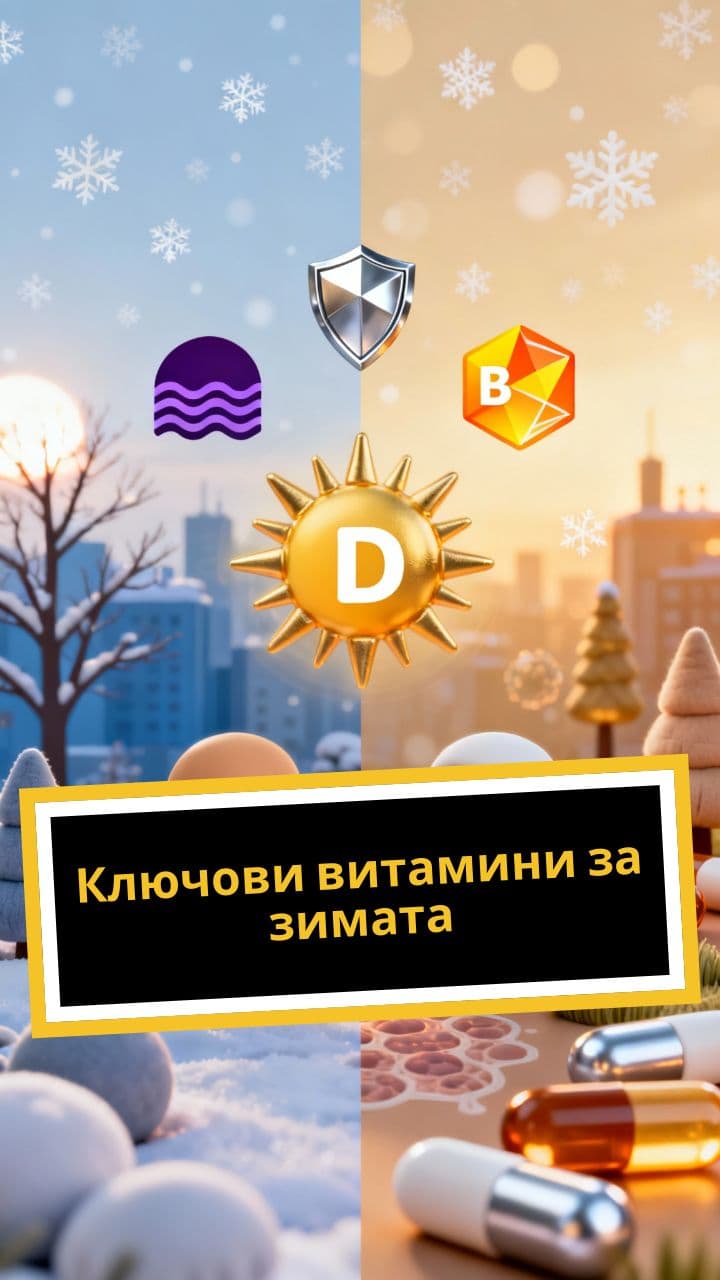 Ключови витамини за зимата
