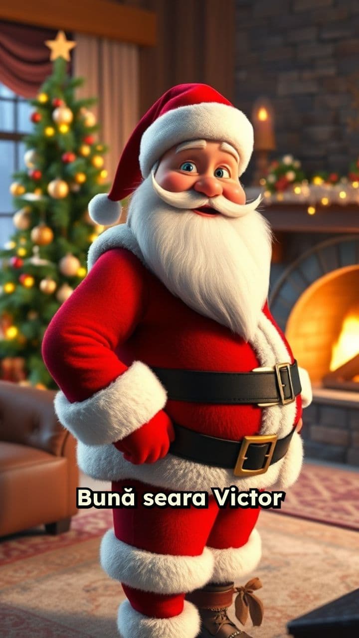 Moș Crăciun pentru Victor și Filip