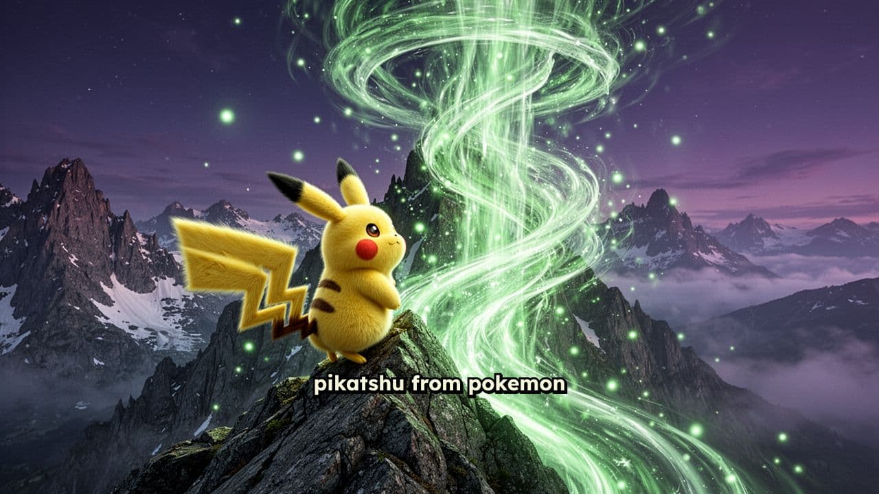 Pikachu Finds the Lifestream