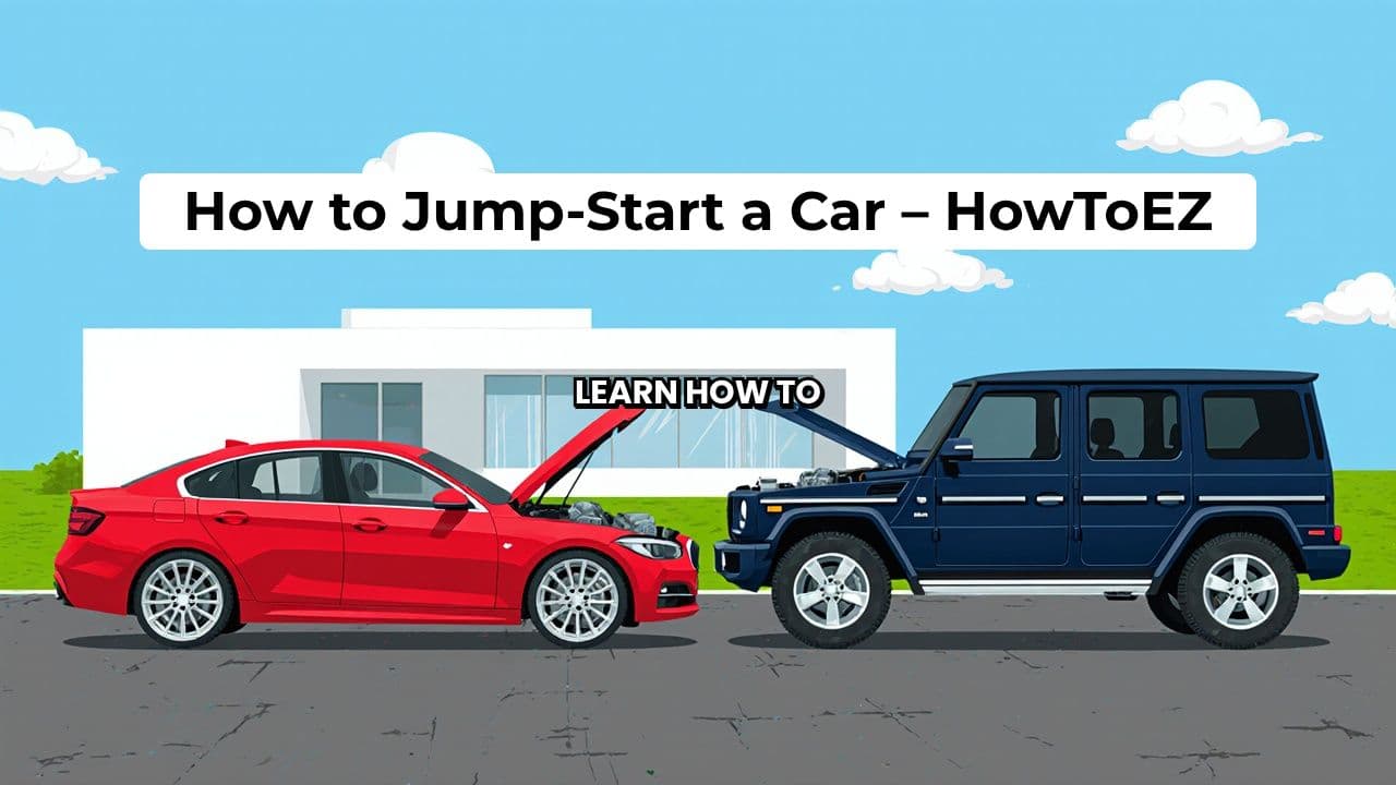 How to Jump-Start a Car