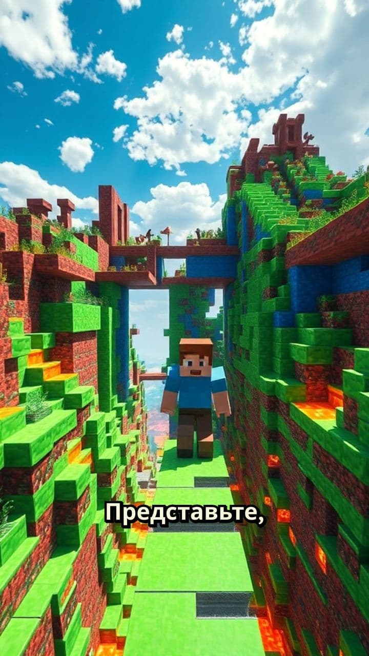 Майнкрафт Паркур: Теория Струн