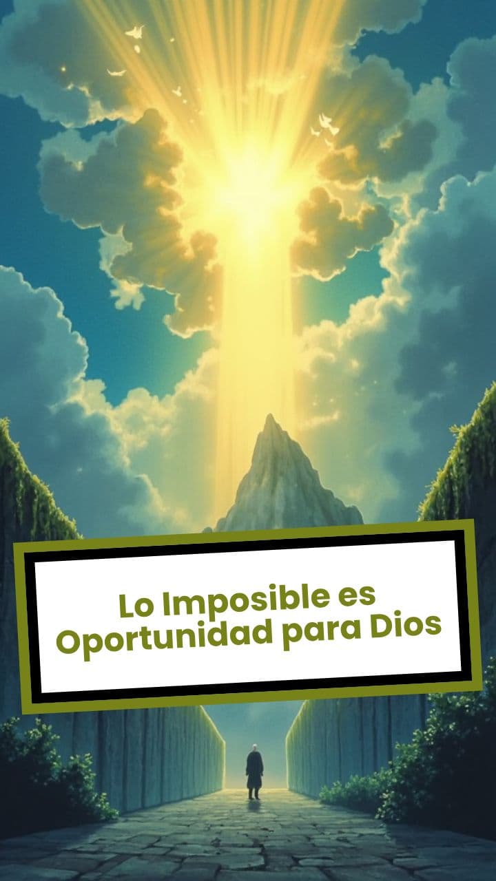 Lo Imposible es Oportunidad para Dios