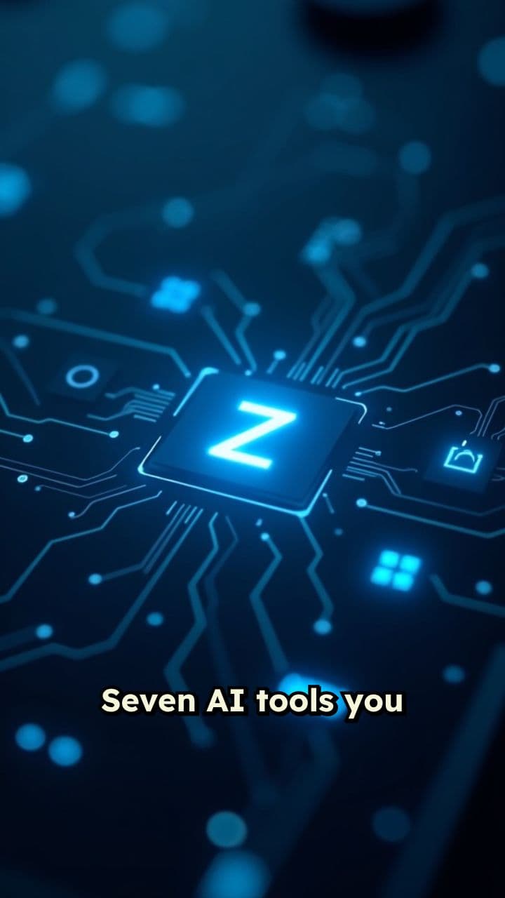 Top Seven AI Tools to Try